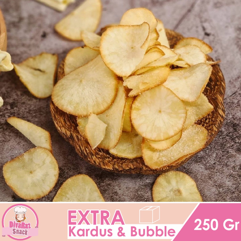 Cemilan Keripik Singkong Keju 250gram / Chuba Keripik Singkong - Divaraz Snack  jajanan jadul snack 