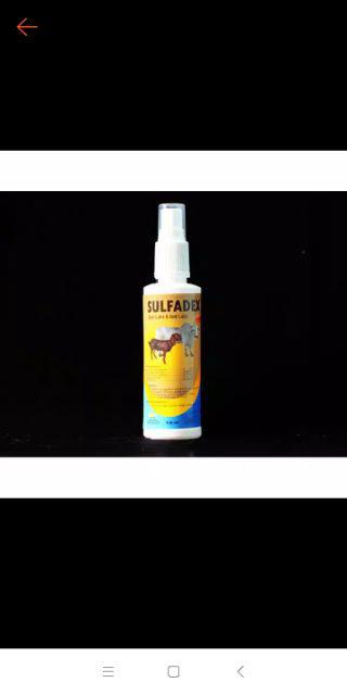 Sulfadex Obat Luka Dan Anti Lalat Kudis Kambing Sapi Kerbau