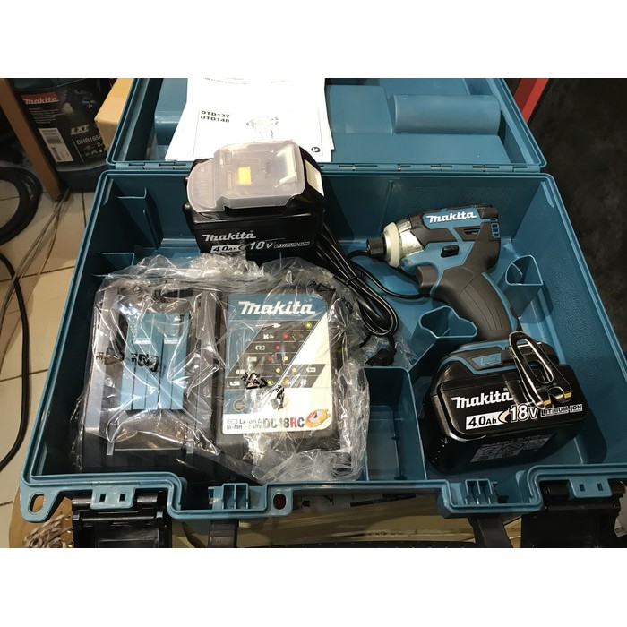 ORIGINAL - BOR BATTERY / CORDLESS IMPACT DRIVER 18 V MAKITA DTD 148 RME