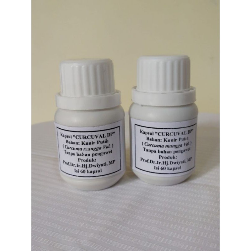 KUNIR PUTIH Terlarisss ASLI Buatan Prof Dwiyati