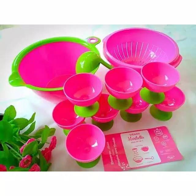 Wadah sop buah vienna Bowl set