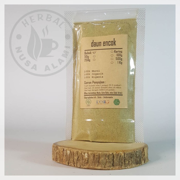 

DAUN ENCOK / OPORIO BUBUK | KUALITAS PREMIUM | Plumbago Zeylanica 100g