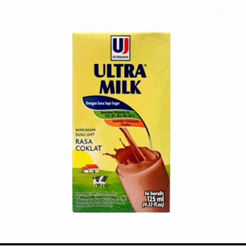 

Susu Ultra Milk 125 Ml Coklat