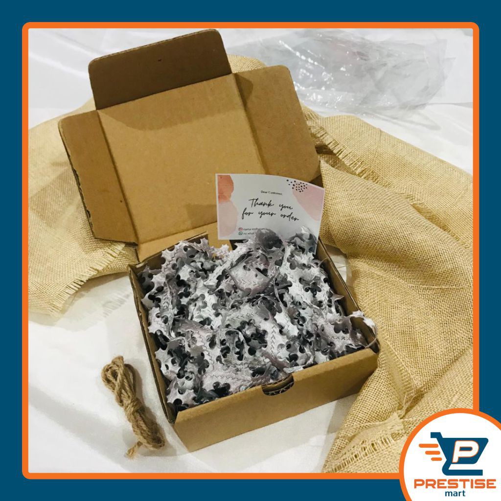 

Kain Cacah / Kertas Serut / Isi Packing / Shredded Paper / Giftbox Filler / Isian Parcel / Potongan