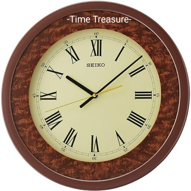 Lucu Jam Dinding Original Seiko Romawi Qxa684 / Qxa684Z. Garansi Resmi Gilaa