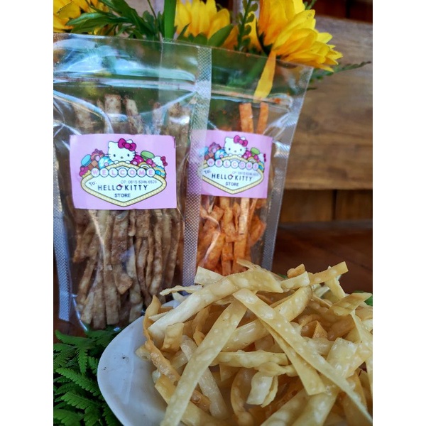 

pangsit murah/pangsit pedas/pangsit goreng enak 100gr