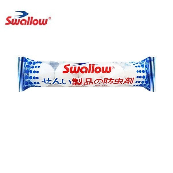 Kamper / kapur barus Swallow Jumbo Naphthalene Ball 150 gr isi 5 Putih