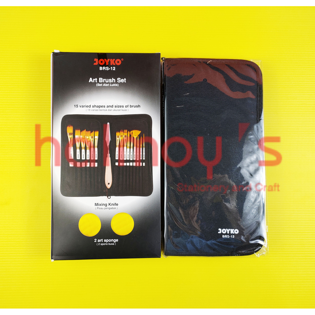 

KUAS LUKIS JOYKO BRS - 12 ( ART BRUSH SET )