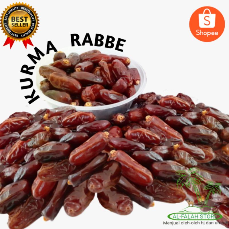 

KURMA MADINAH RABBE 1KG / korma madinah 1kg / kurma madinah rabbe super