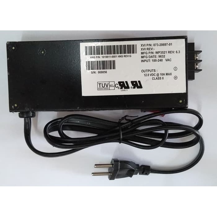 Adaptor SMPS swtching regulator DC12V 10A Er~333