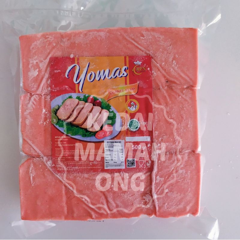 

Yomas kornet ayam 500gr