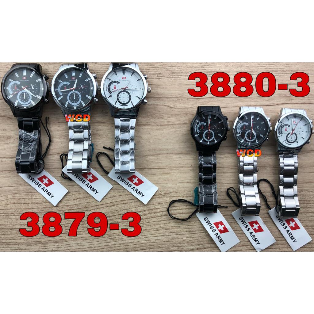 Jam Tangan Couple/Pria/Wanita Army Crono Hiasan ST-175 Stainliss Steell