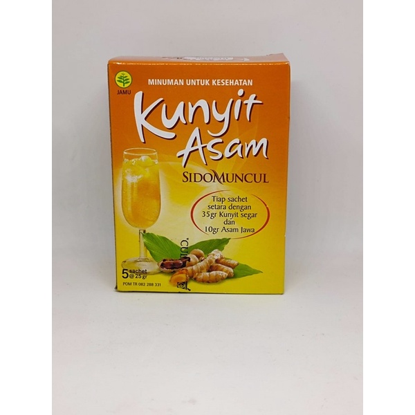 

kunyit asam sidomuncul 5 sachet minuman kesehatan