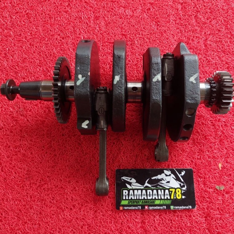 kruk as bandul stang seher crenk shaft askruk Z250 ori kawasaki ninja 250 fi 250 R karbu