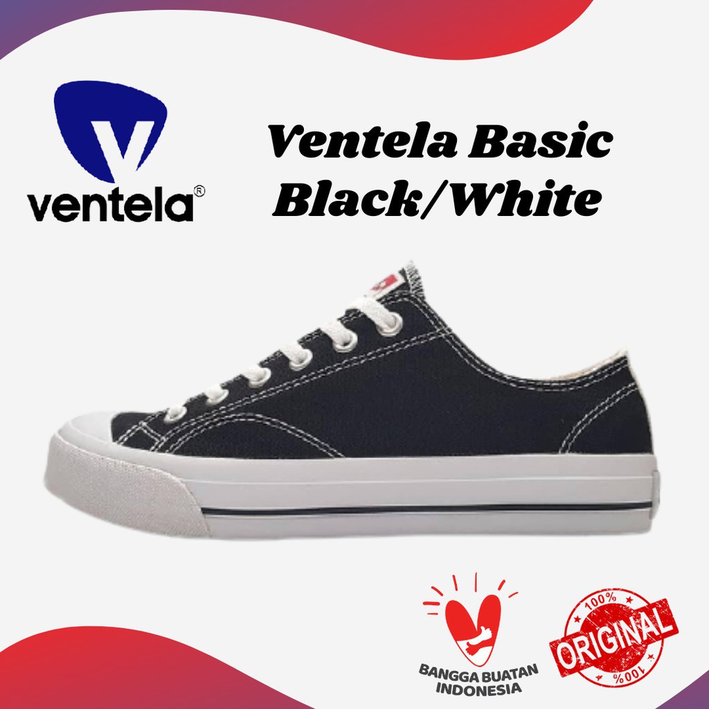 VENTELA BASIC BLACK / WHITE / VENTELA ORIGINAL