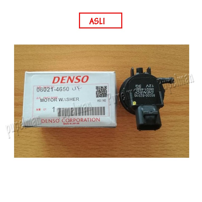 ORIGINAL Denso Dinamo Motor Semprotan Pompa Air Washer Wiper pembersih Kaca BELAKANG DEPAN Avanza
