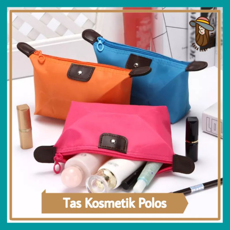 Dompet Kosmetik Polos | Tas Kosmetik Warna Warni