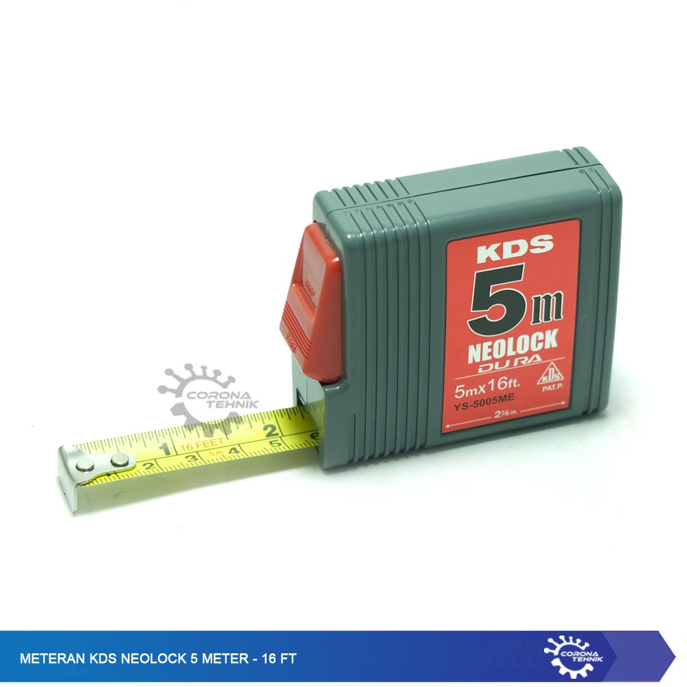 Meteran KDS NEOLOCK 5 Meter - 16 ft