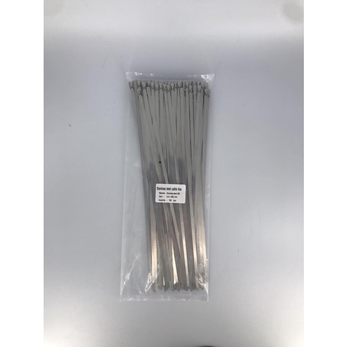 

READY 4.6* 400 Stainless Steel Kabel Ties/Cable Tie/Kabel Tie/Dasi kabel BERMUTU