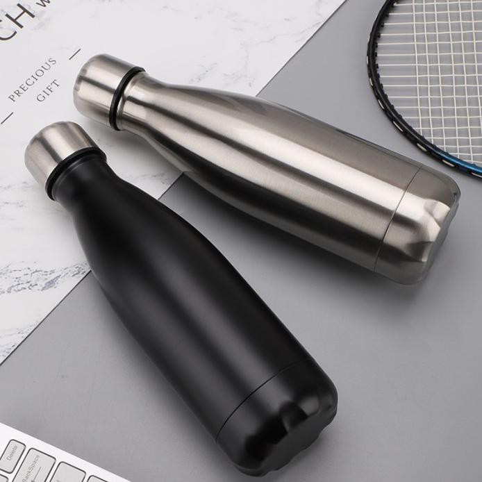 terjangkau Silver Termos Bowling DOuble Wall / Botol stainless custom tumbler dijamin awet