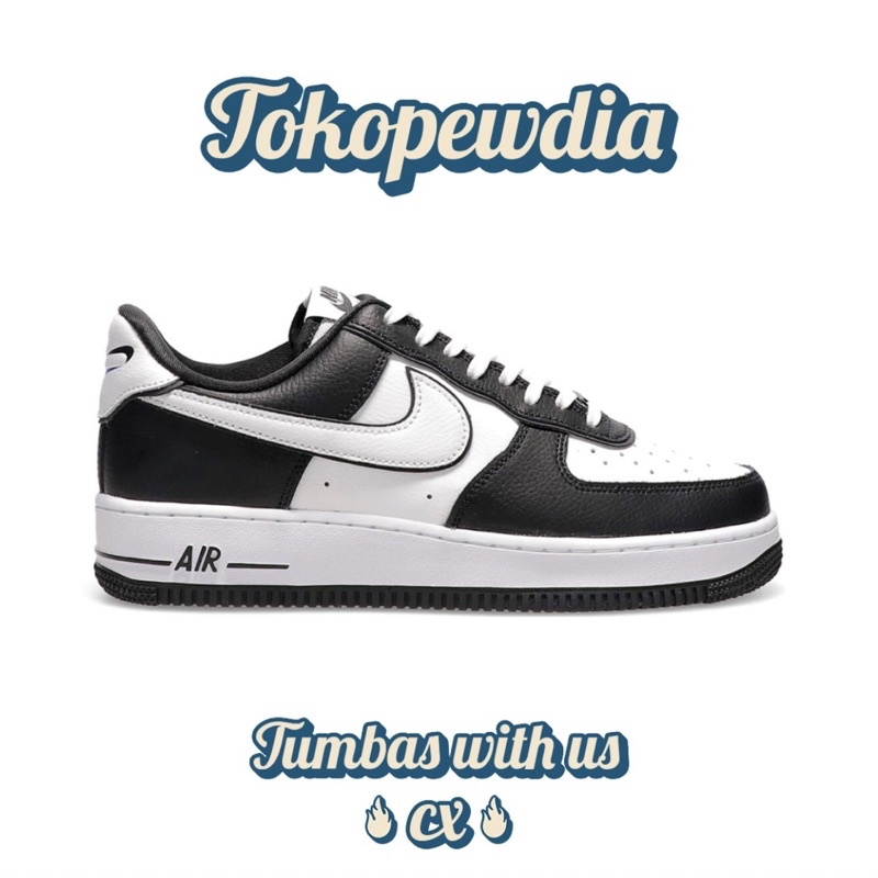 Nike Air Force 1 White Black Panda Mens