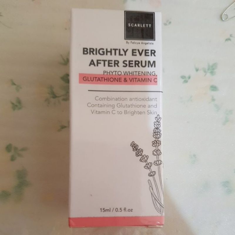 scarlett brightly serum