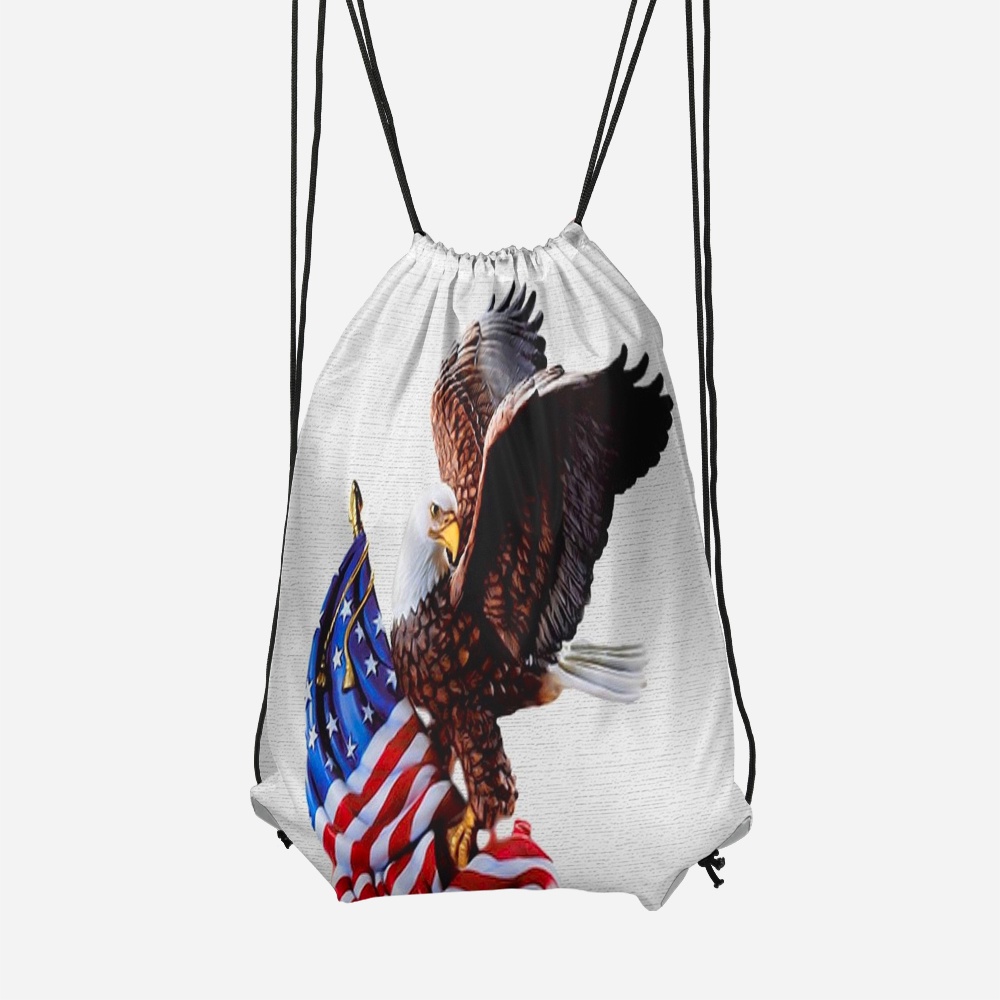 Tas serut / String bag / Tas Punggung AMERICAN EAGLE Full Printing Terbaru Art 7