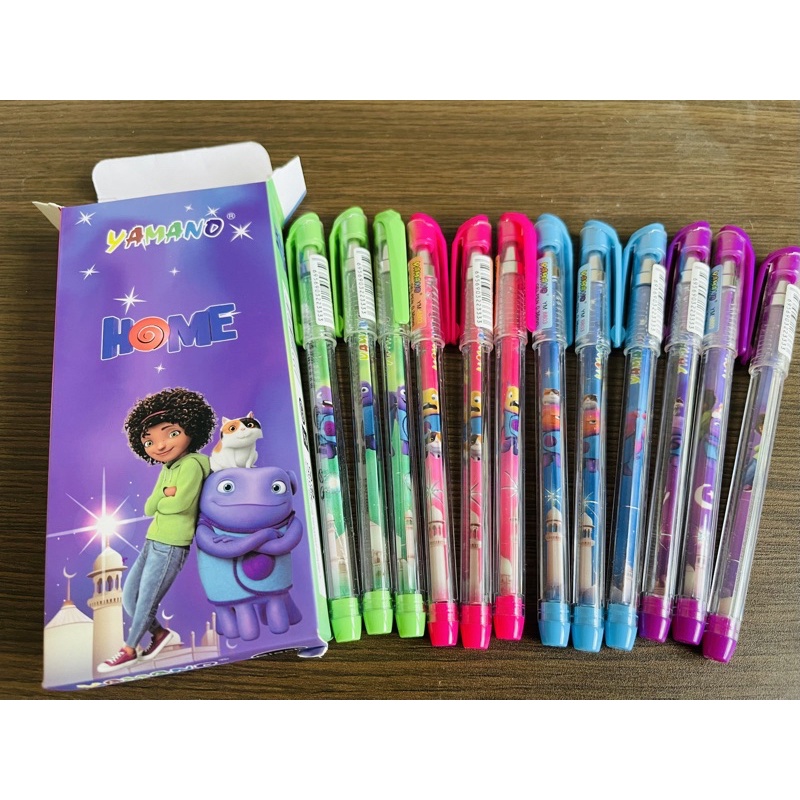 

Pen gel motif home isi 12 pc