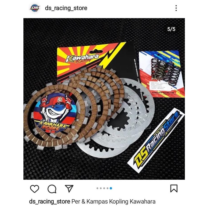 Per / Kampas Kopling Kawahara Suzuki Satria Fu Thunder 125 RGR 150 Pir Original Harga Satuan/Sepaket