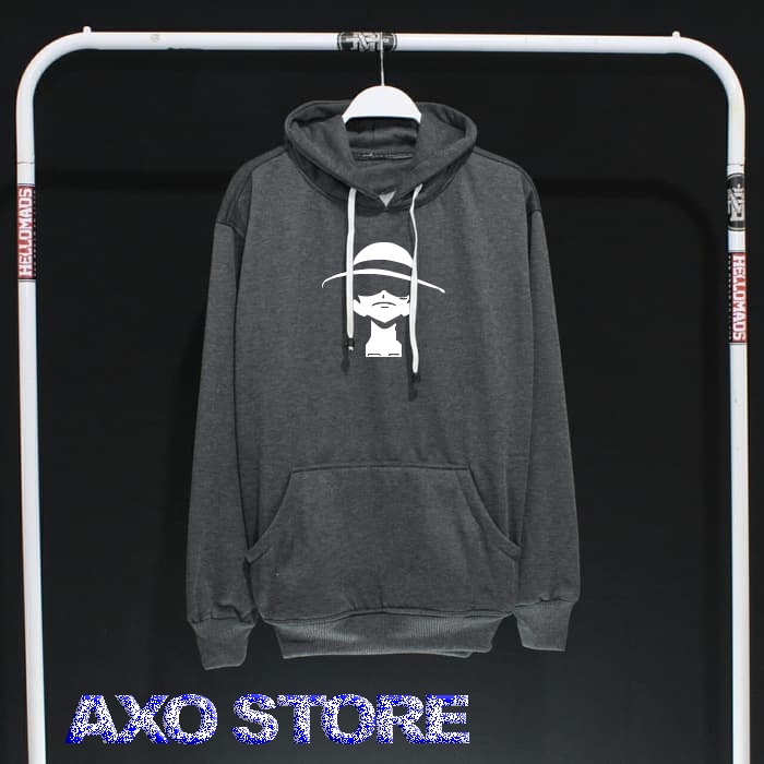 COD TERLARIS HOODIE SABLON LUFFY ONE PIECE 02 PREMIUM / PRIA &amp; WANITA / Sweater / Switer / Hoodie Kekinian / Hoodie Hits / Switer Pria/Hoodie Polos/ SIZE S M L XL XXL 2XL XXXL 3XL Termurah Murah Ukuran Big Size Jumbo