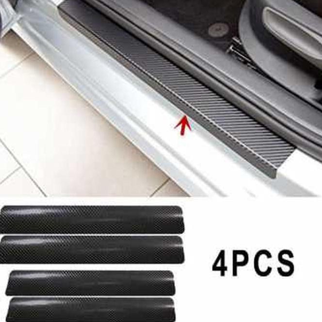 PRODUK BARU STICKERS STIKER CARBON FIBER ANTI GORES MOBIL UNIVERSAL AVEO CHEVROLET , NOV@L ....