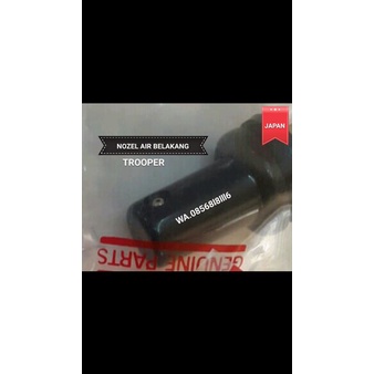 Nozel semprotan air kaca bagasi