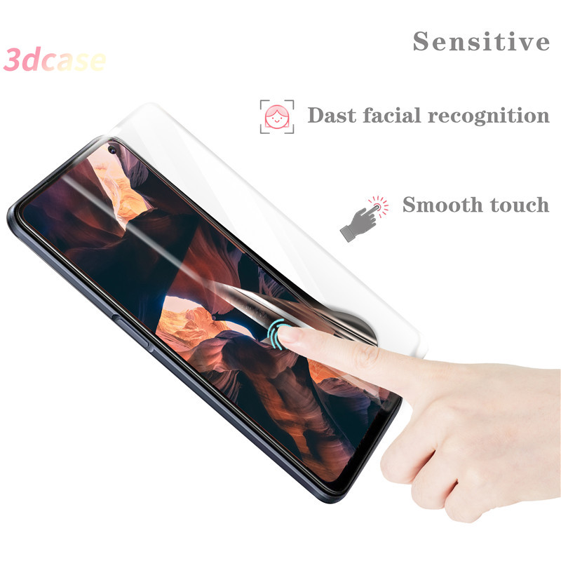 Soft Flexible Film untuk Realme C17 C15 5i C11 C2 6 C3 C12 5 7 7i Narzo C1 5S U1 6i 6S C3i 10 10A 20A Narzo 20 PRO OPPO A53 2020 A9 A5 2020 A33 2020 A7 A5S A12 A11K VIVO Y17 Y15 Y12 Y11 Y30i Y30 Y50 Not Tempered Glass Mobile Phone Pelindung untuk