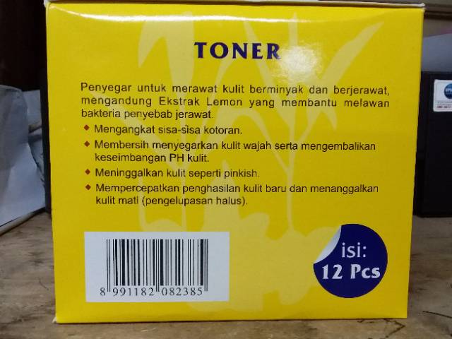 TONER TEMULAWAK WHITENING BLEACHING 100 ml