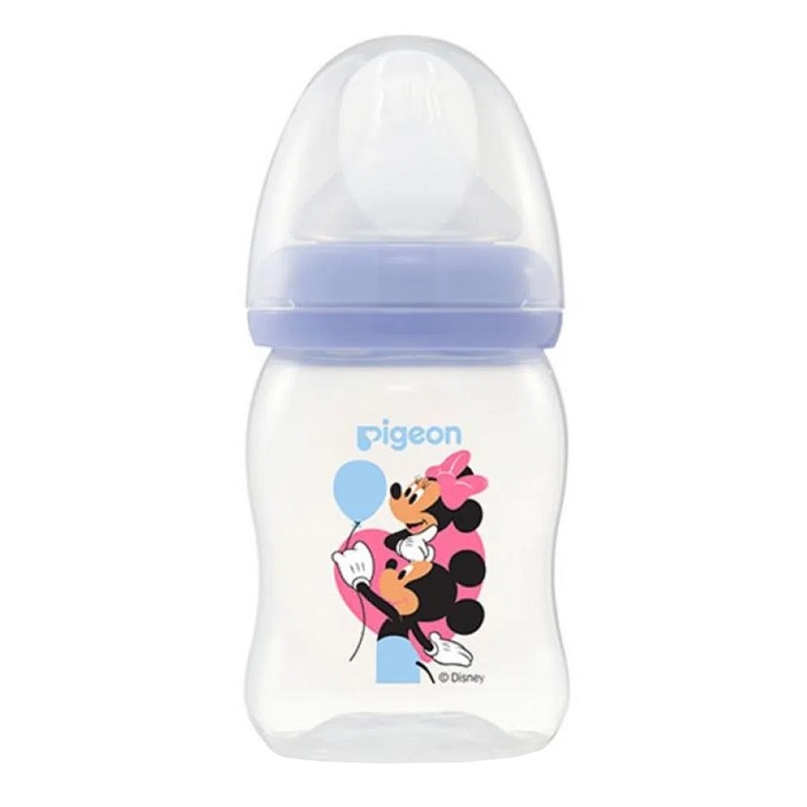 Pigeon Disney Baby SofTouch 160ml PP Bottle Botol Susu Anti Kolik