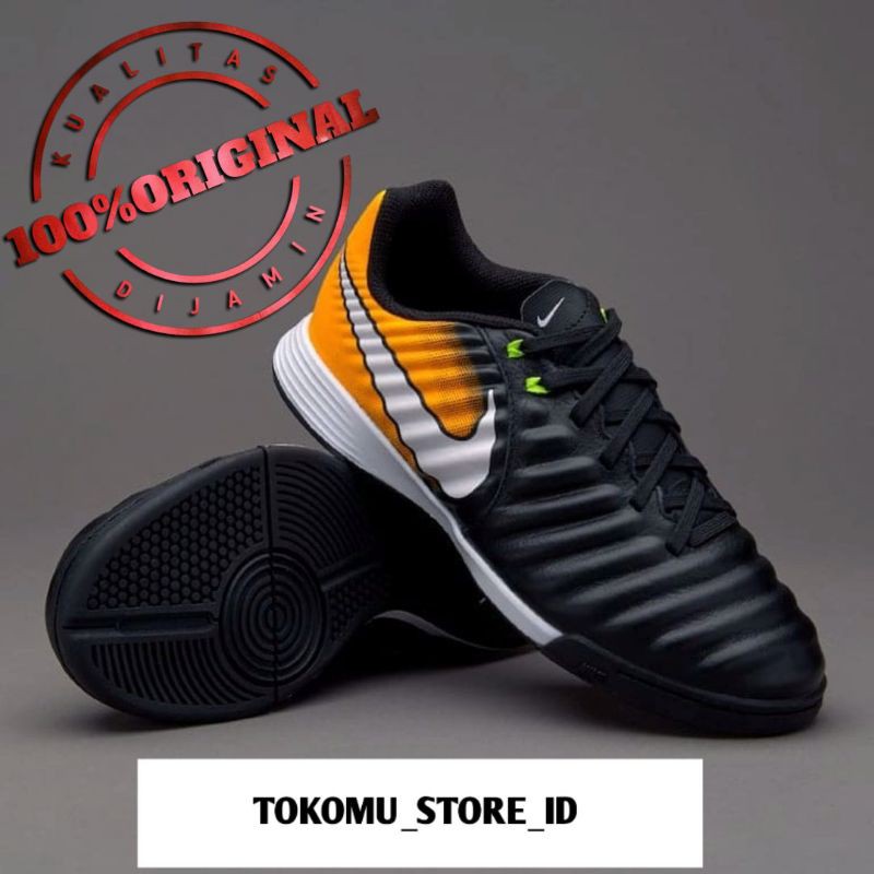 SEPATU MURAH ORIGINAL Nike Tiempo X Ligera IV Laser Orange IC