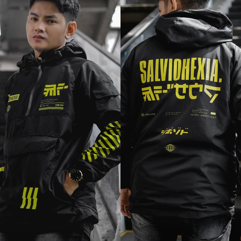 JAKET CAGOULE PRIA - JAKET PREMIUM - JAKET SALVIO-JAKET PARASUT PRIA - JAKET CAGAULE PRIA