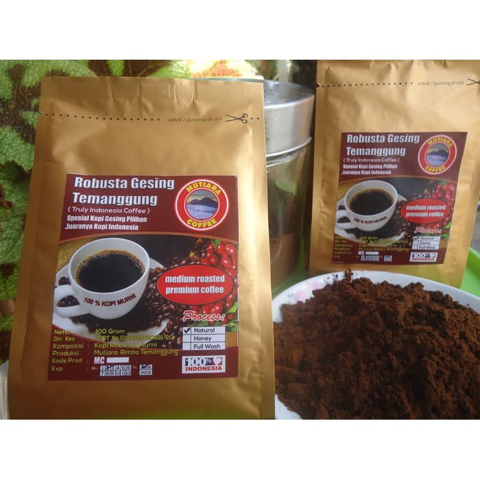 

Kopi Robusta Temanggung Bubuk/Ground