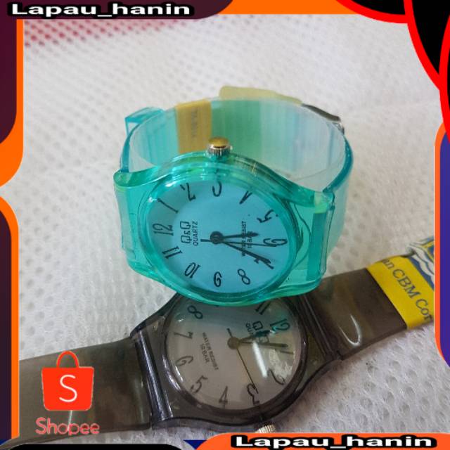 JAM TANGAN QQ / JAM TANGAN TRANSPARAN / JAM TANGAN WANITA JAM TANGAN MURAH