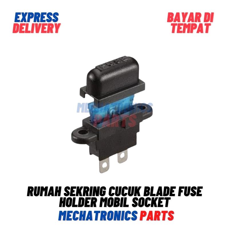 Rumah Sekring Cucuk Blade Fuse Holder Mobil Socket