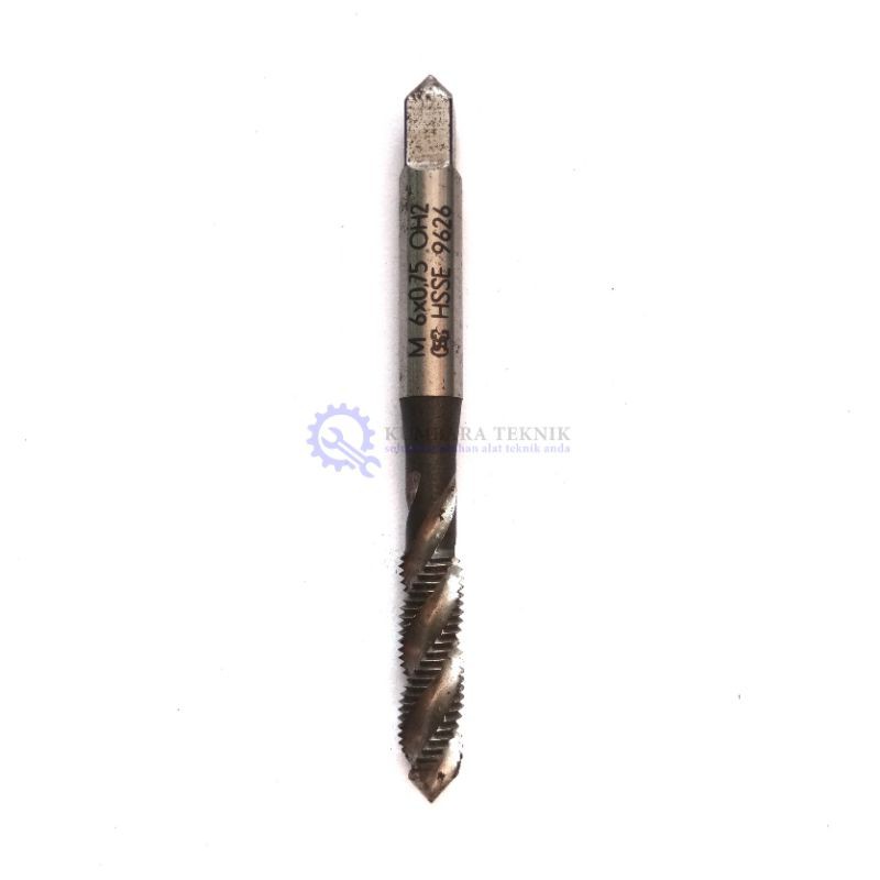 HAND TAP SPIRAL M6 x 0.75 TAP MESIN M6 x 0.75 HSSE OH2 OSG JAPAN