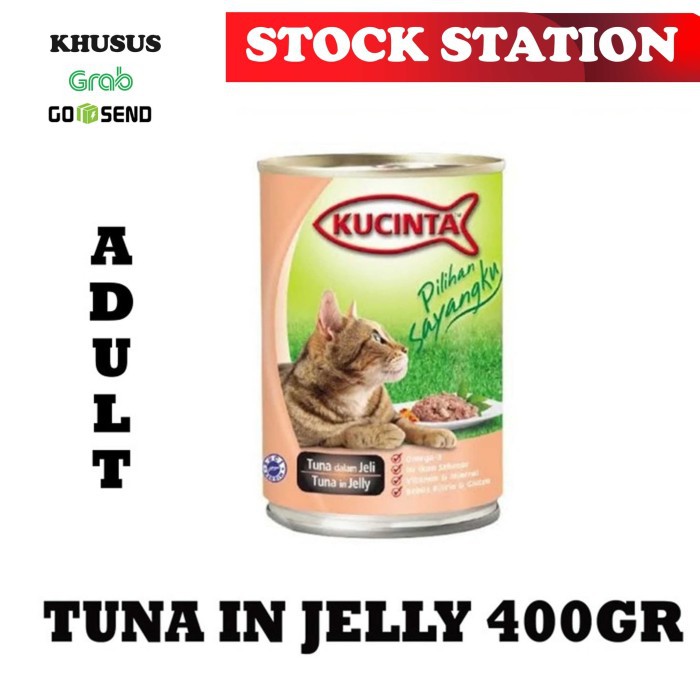 KUCINTA Tuna In Jelly 400gr(GRAB/GOSEND)