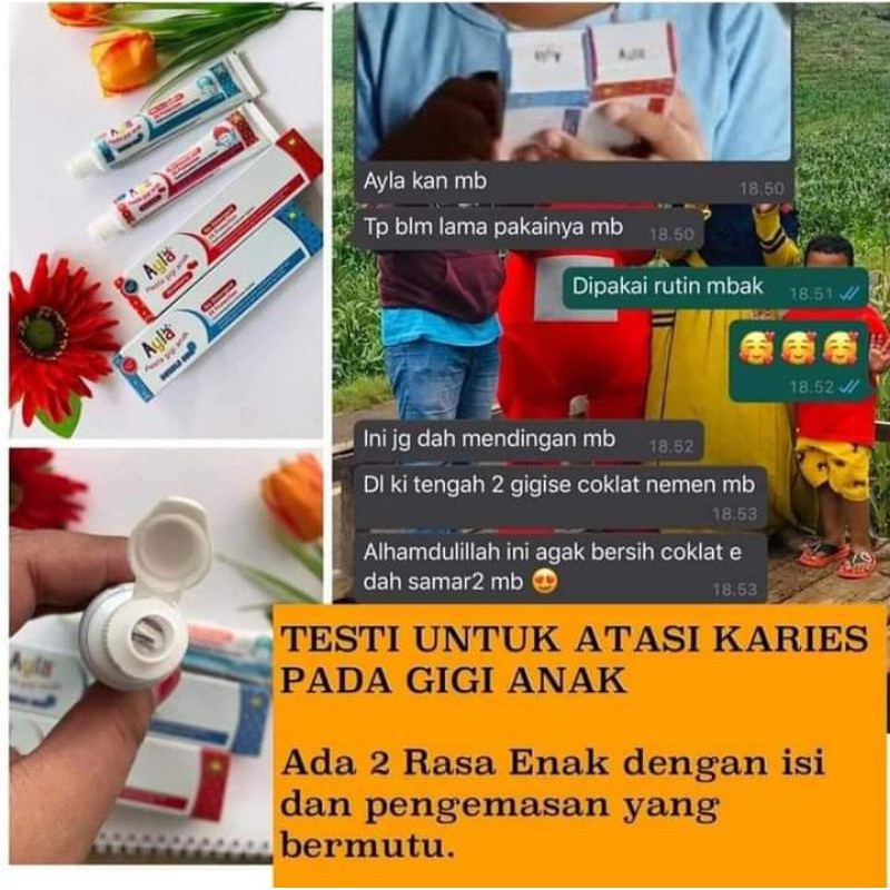 PASTA Gigi Ayla anak