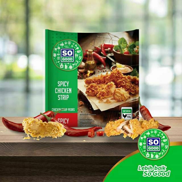 

So Good Spicy Chicken Strip 250Gram Frozenfood