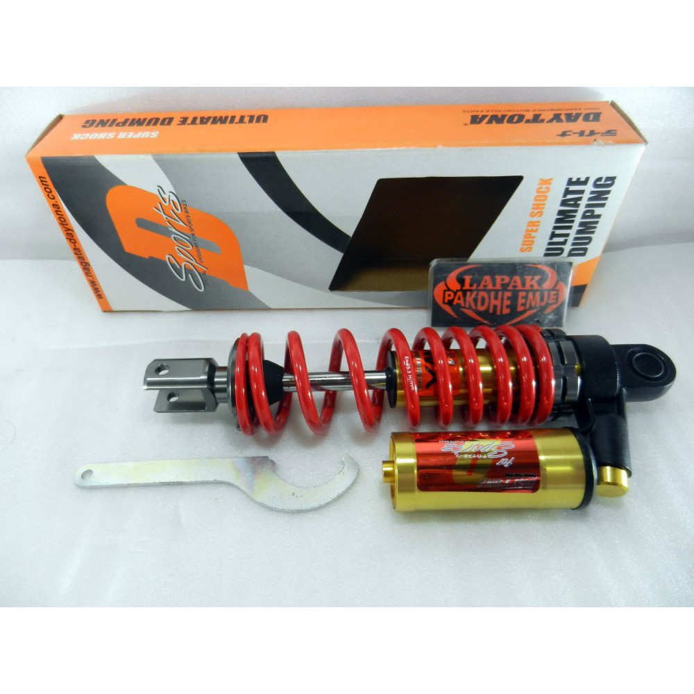 SHOCK TABUNG MATIC DAYTONA 300 MM SUPER SHOCK ULTIMATE DUMPING DAYTONA ORIGINAL LAPAK PAKD