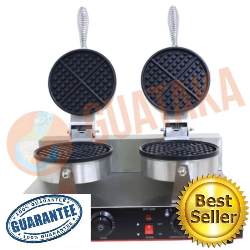 PROMO PEMBUAT PEMANGGANG WAFFLE BAKER DOUBLE GUATAKA GTK110002 2 TUNGKU