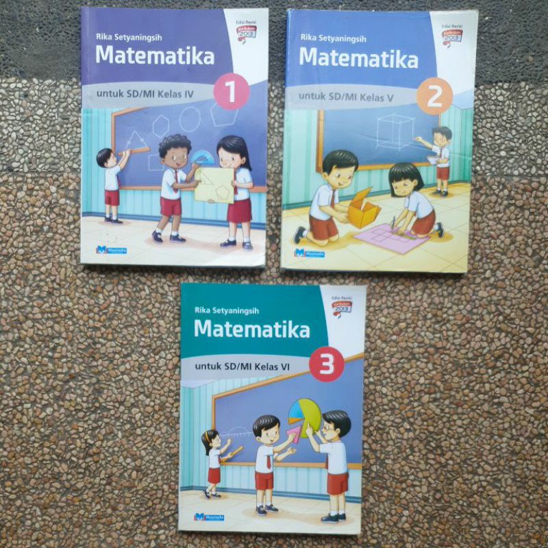 buku Matematika sd kelas 4.5.6 Revisi Kurikulum 13.Masmedia