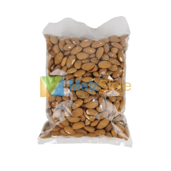 

✨COD✨ 500gr Kacang Almond Panggang Kupas Blue Diamond Roasted