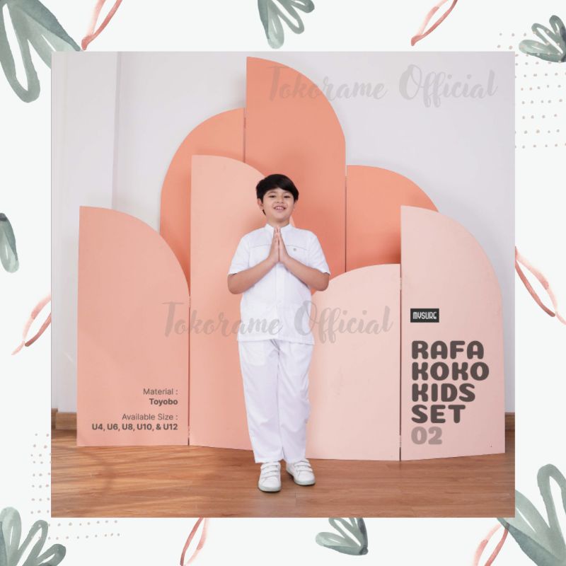Koko Anak Laki Laki Rafa Koko Kids Set 02 Original Mysure