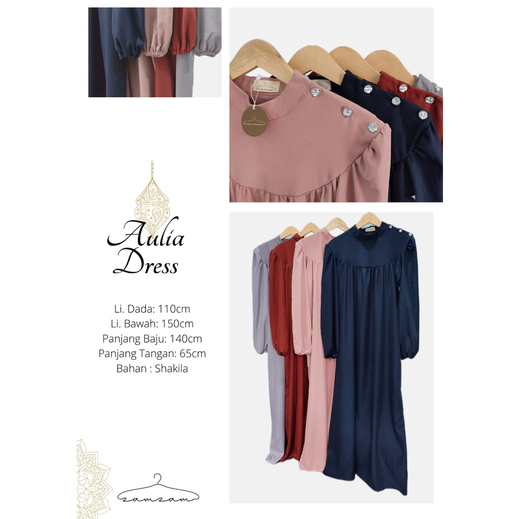 Aulia Dress Syakila Premium